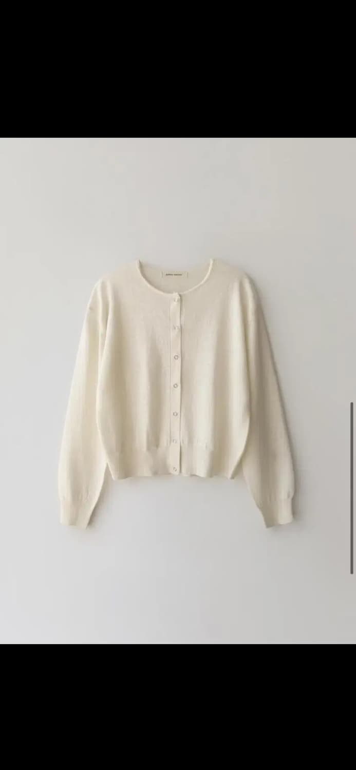 낫띵리튼 Panna round cardigan (Ivory) 상품이미지2