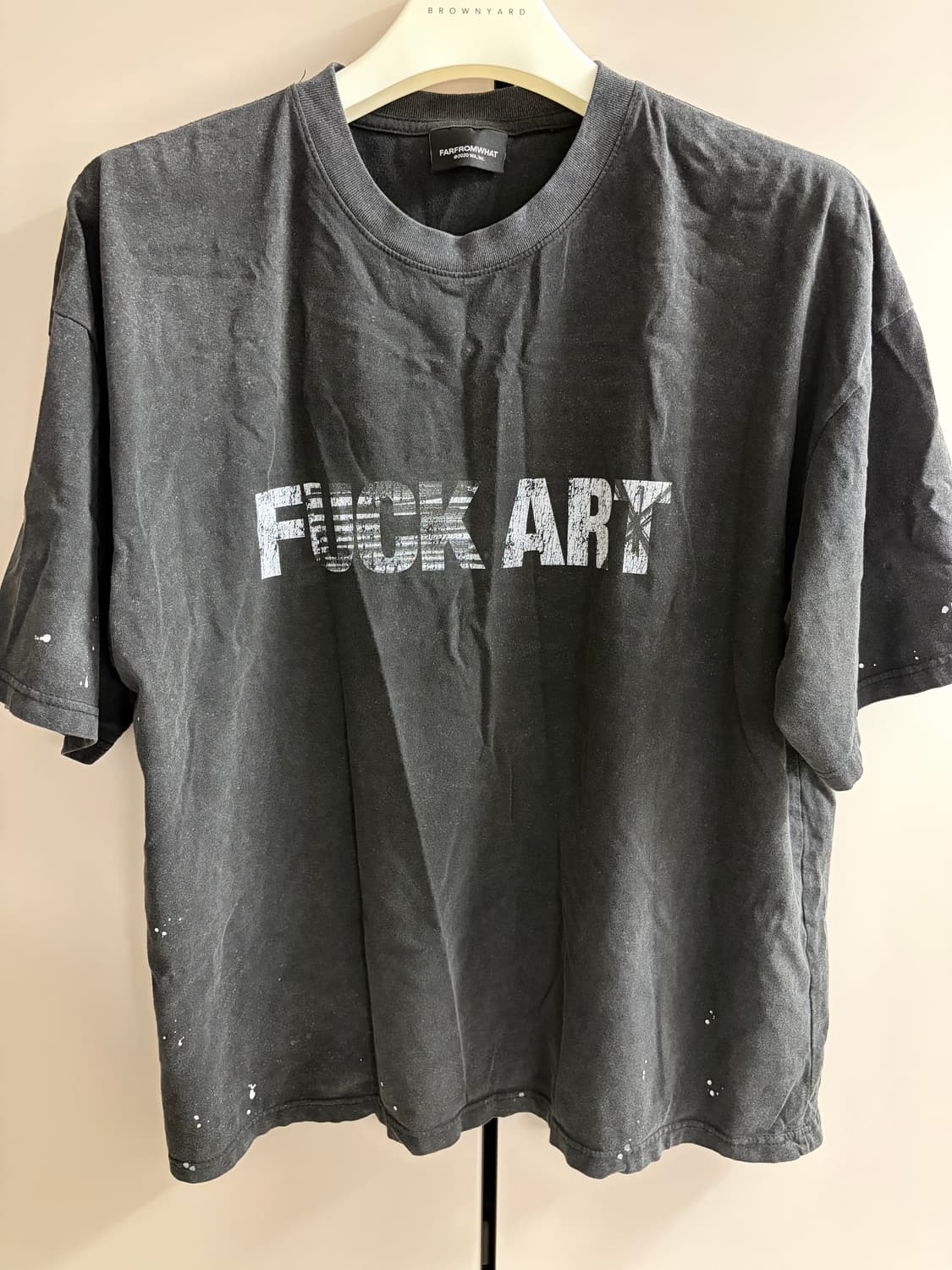 FARFROMWHAT 파프롬왓 Fxxxx ARx T-SHIRT 상품이미지5
