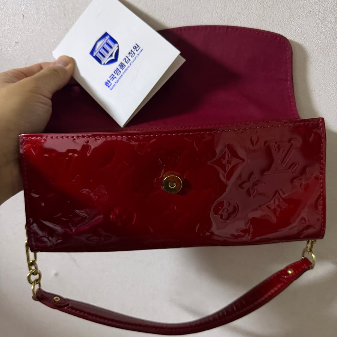 루이비통 베르니 클러치 솔더(참 포함) 상품이미지5
