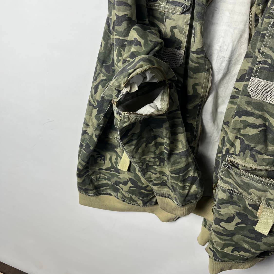 [FARSCAPE] 카모 데님 바시티자켓 상품이미지5