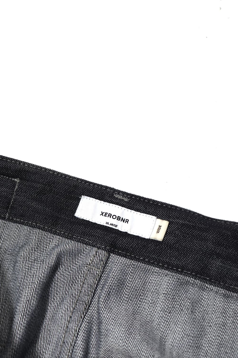 XEROBNR 3턱 와이드 데님 팬츠 size XL 상품이미지4