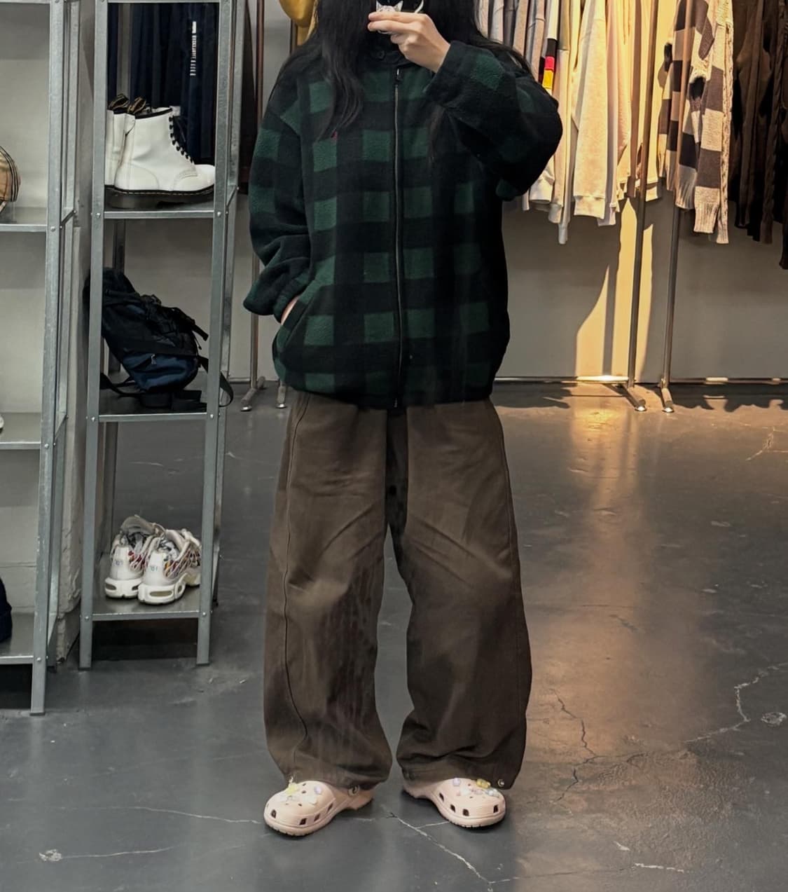 폴로랄프로렌 블랙와치 플리스 재킷 A2358 상품이미지1