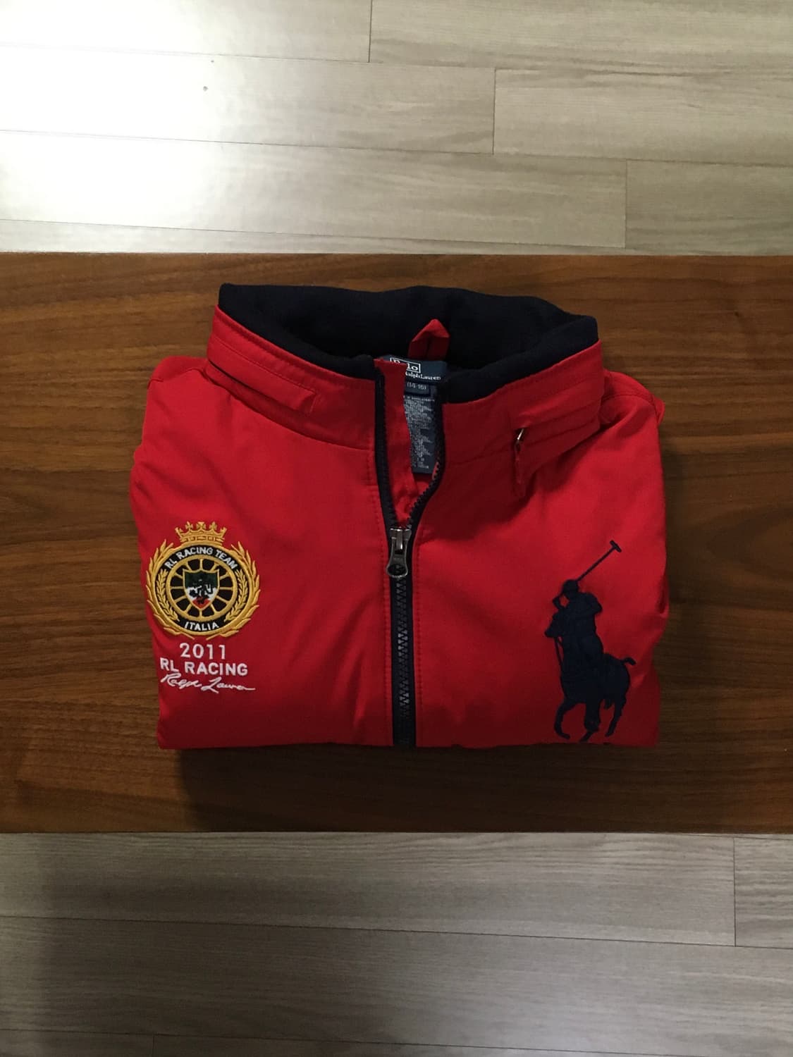 폴로 빅포니 레이싱팀 자켓 레드 상품이미지1