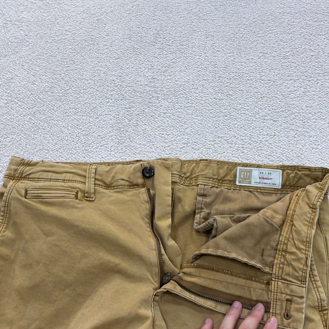 34/32 갭 치노 스트레이트 팬츠 0409E 상품이미지6