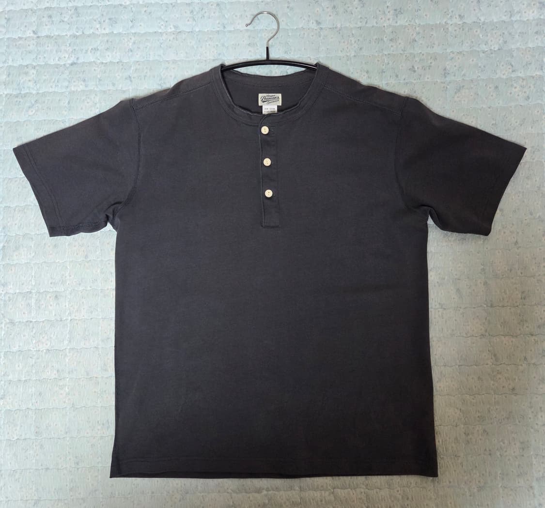 브론슨 헨리넥 반팔티 XL 상품이미지1