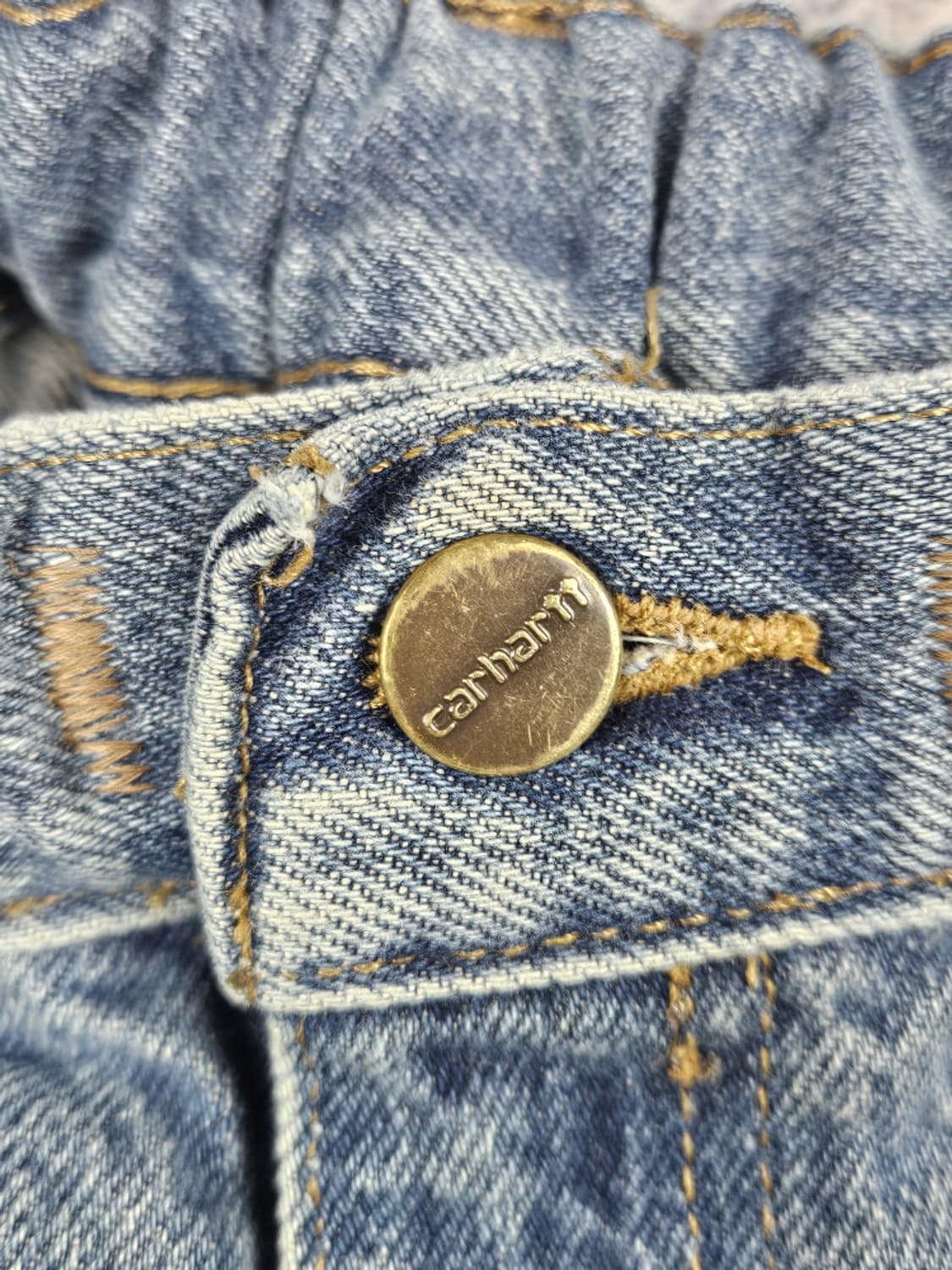 칼하트 밴딩 커스텀 데님 워크 팬츠 ( 38X30 추정 ) / 10055 상품이미지7