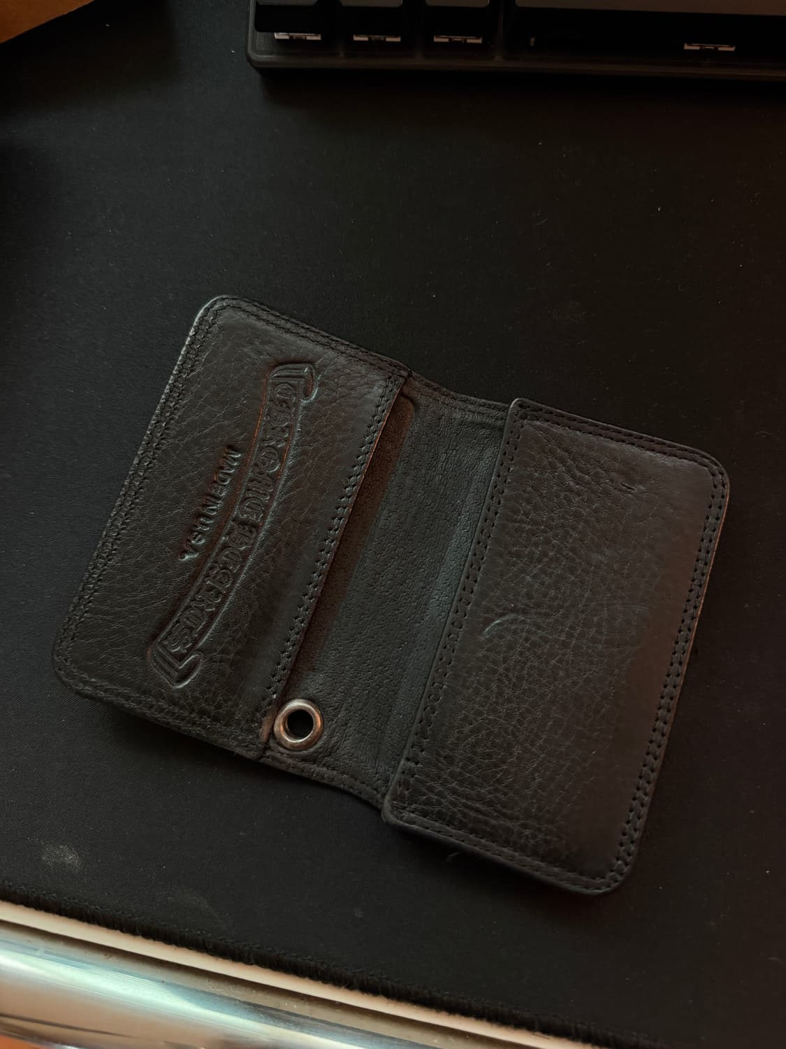 크롬하츠 스크롤라벨 카드지갑 상품이미지2