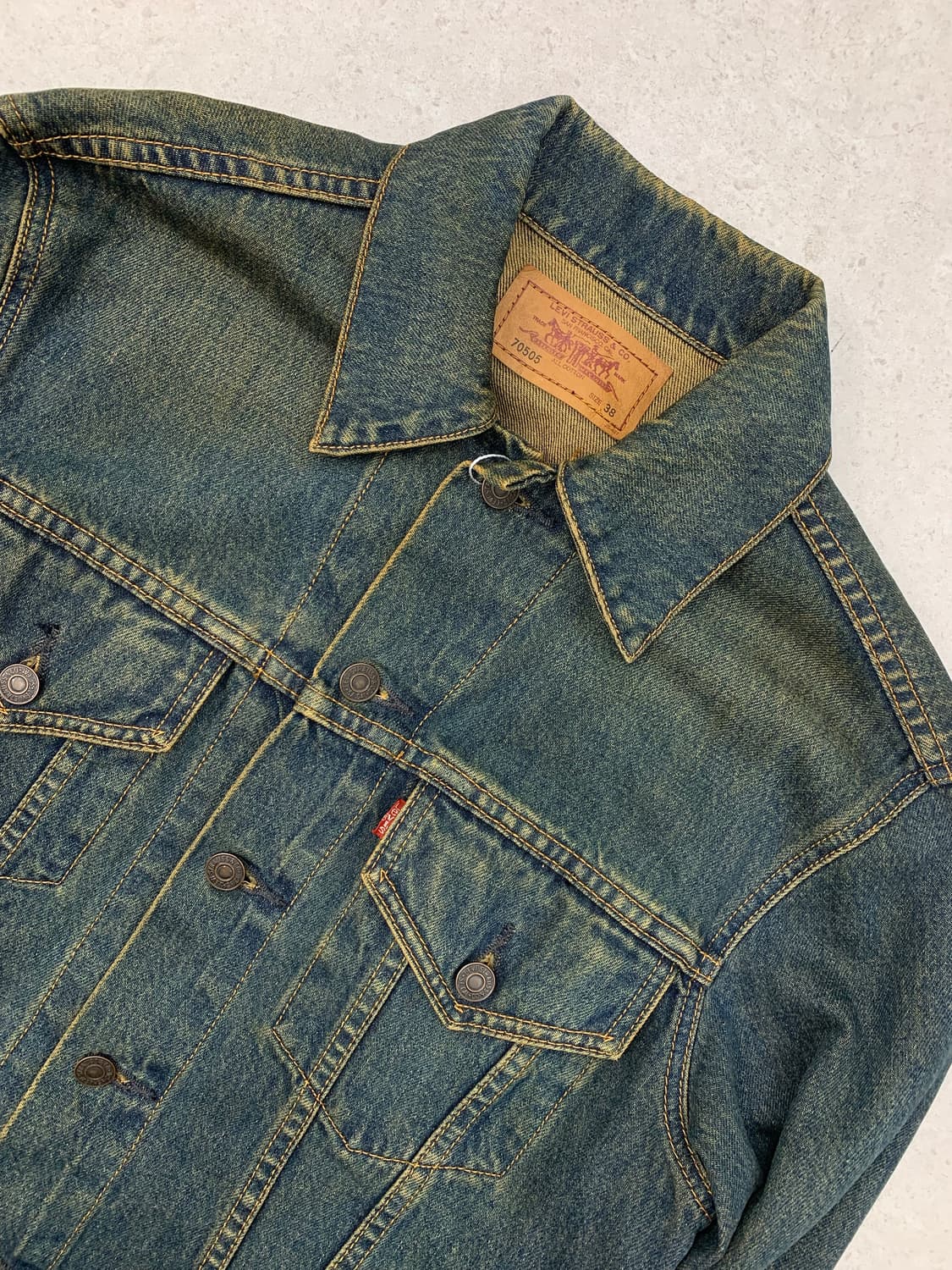 Levis 리바이스 90s 데님 트러커 자켓 상품이미지2