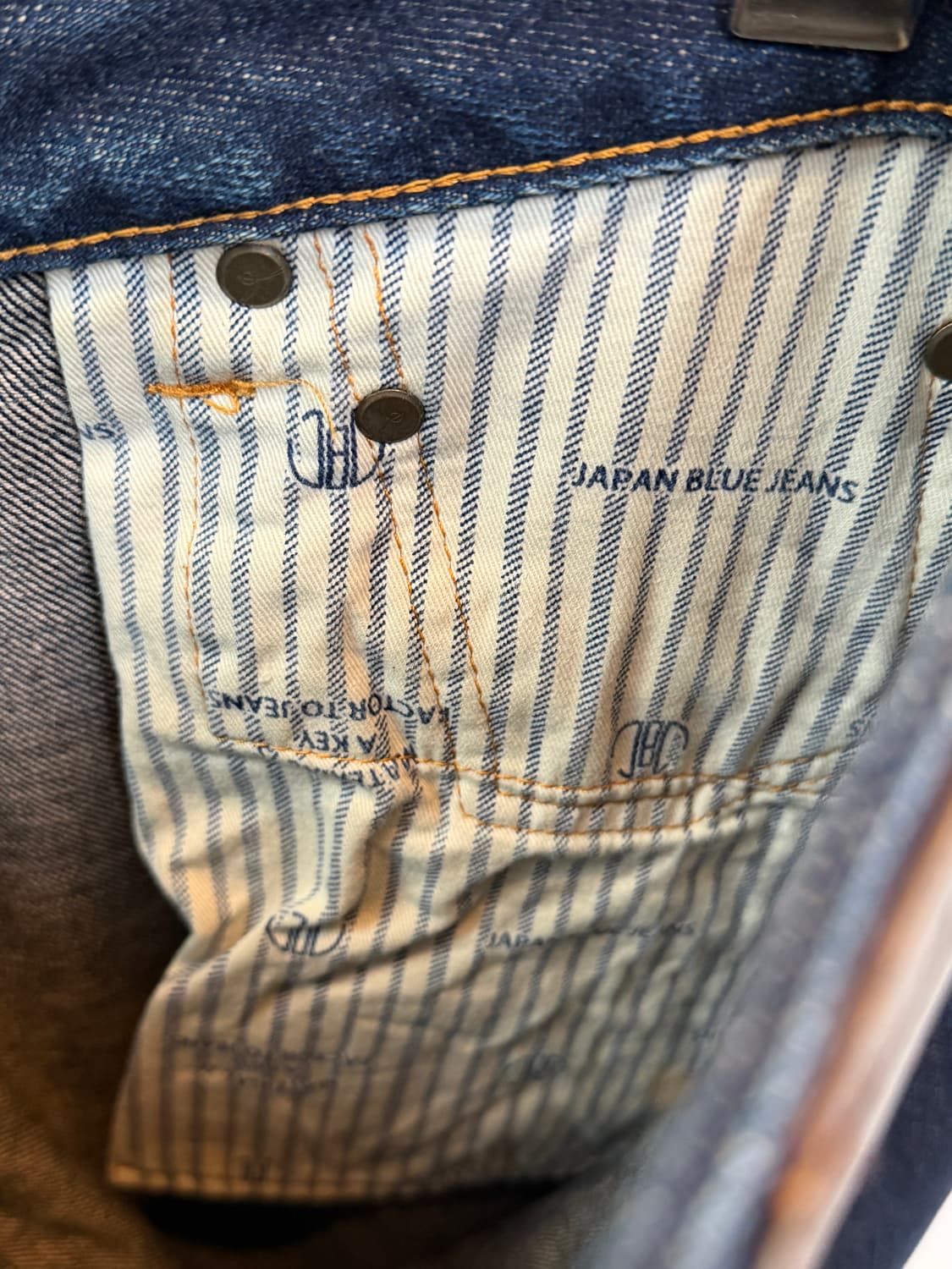 Japan Blue Jeans 샐비지 데님 테이퍼드 팬츠 31 상품이미지6