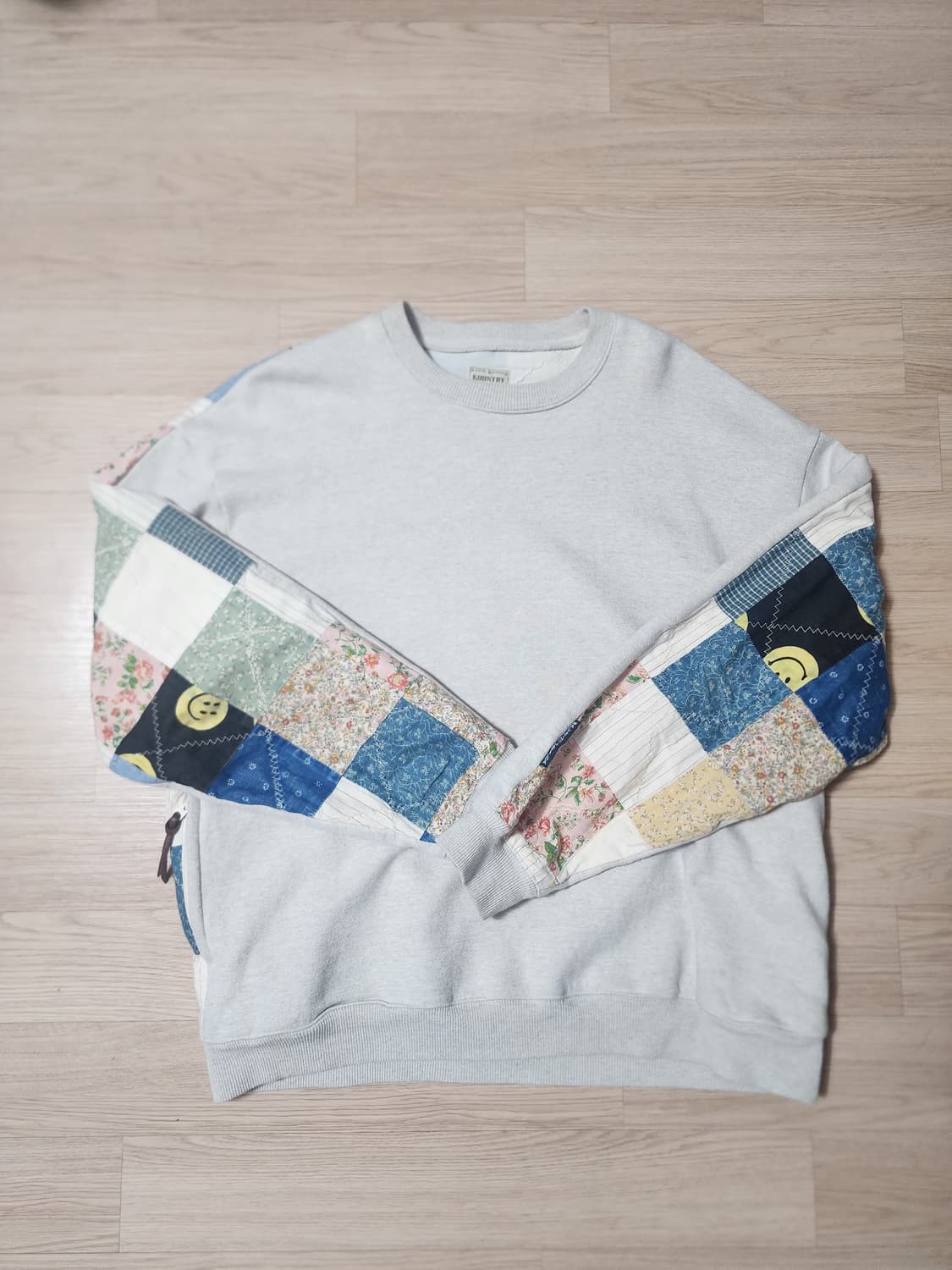 [3] 캐피탈 퀄트 투톤 빅 스웻셔츠 상품이미지1