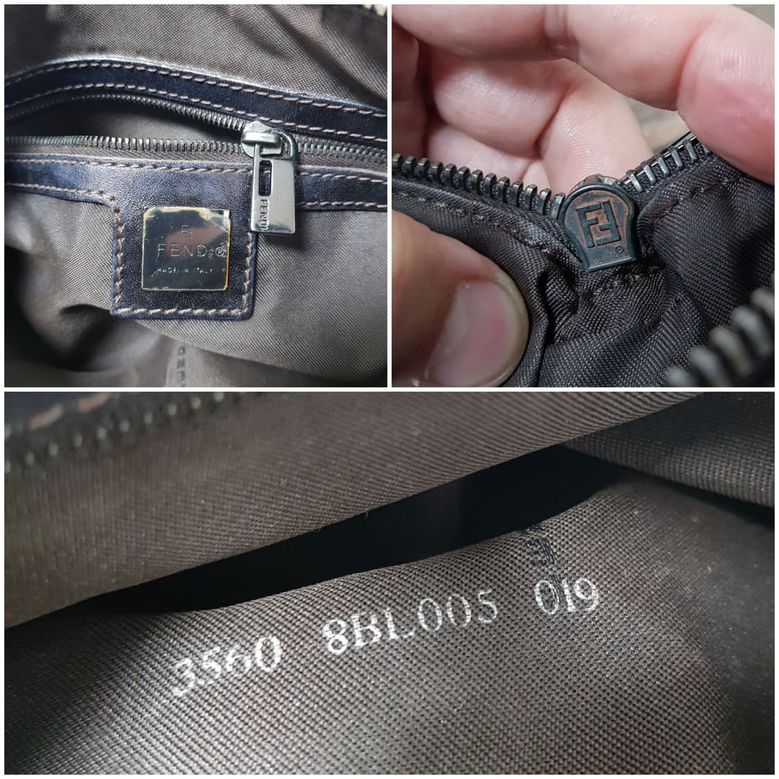 [정품] 펜디 주카 바게트백 원통백 상품이미지9