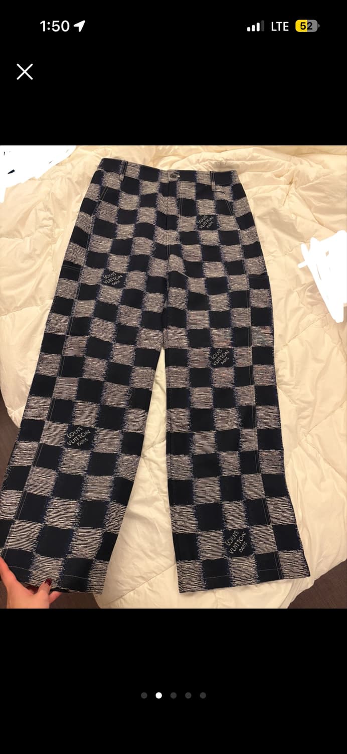 루이비통 다미에 러쉬 워크웨어 팬츠 50 (L) 상품이미지2