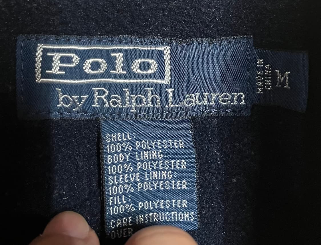 폴로 랄프로렌 브라운 기모 블루종 상품이미지6