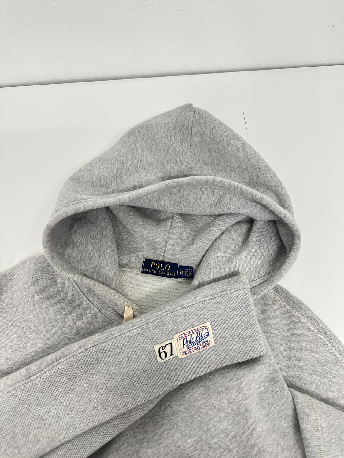 폴로 빅로고 후드티 XL 상품이미지3