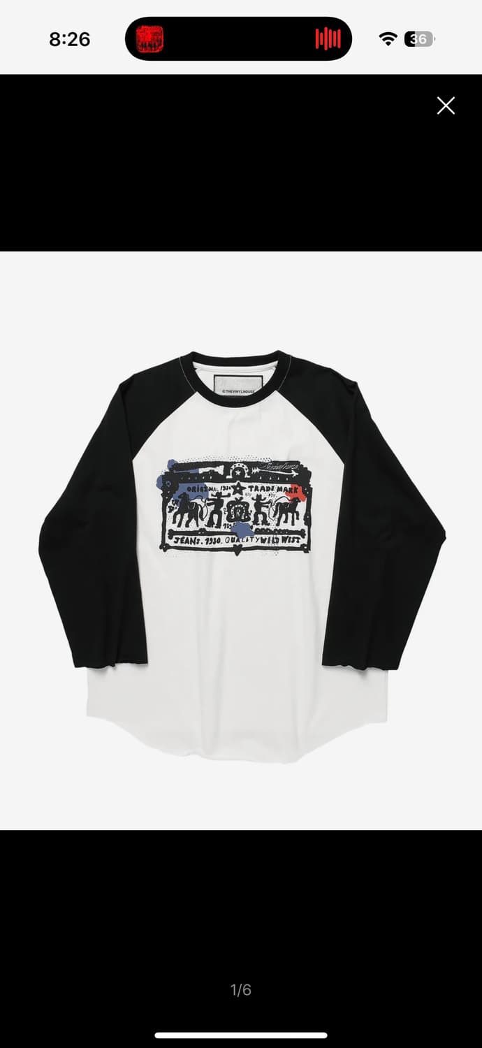 더바이닐하우스 롱슬리브 상품이미지1