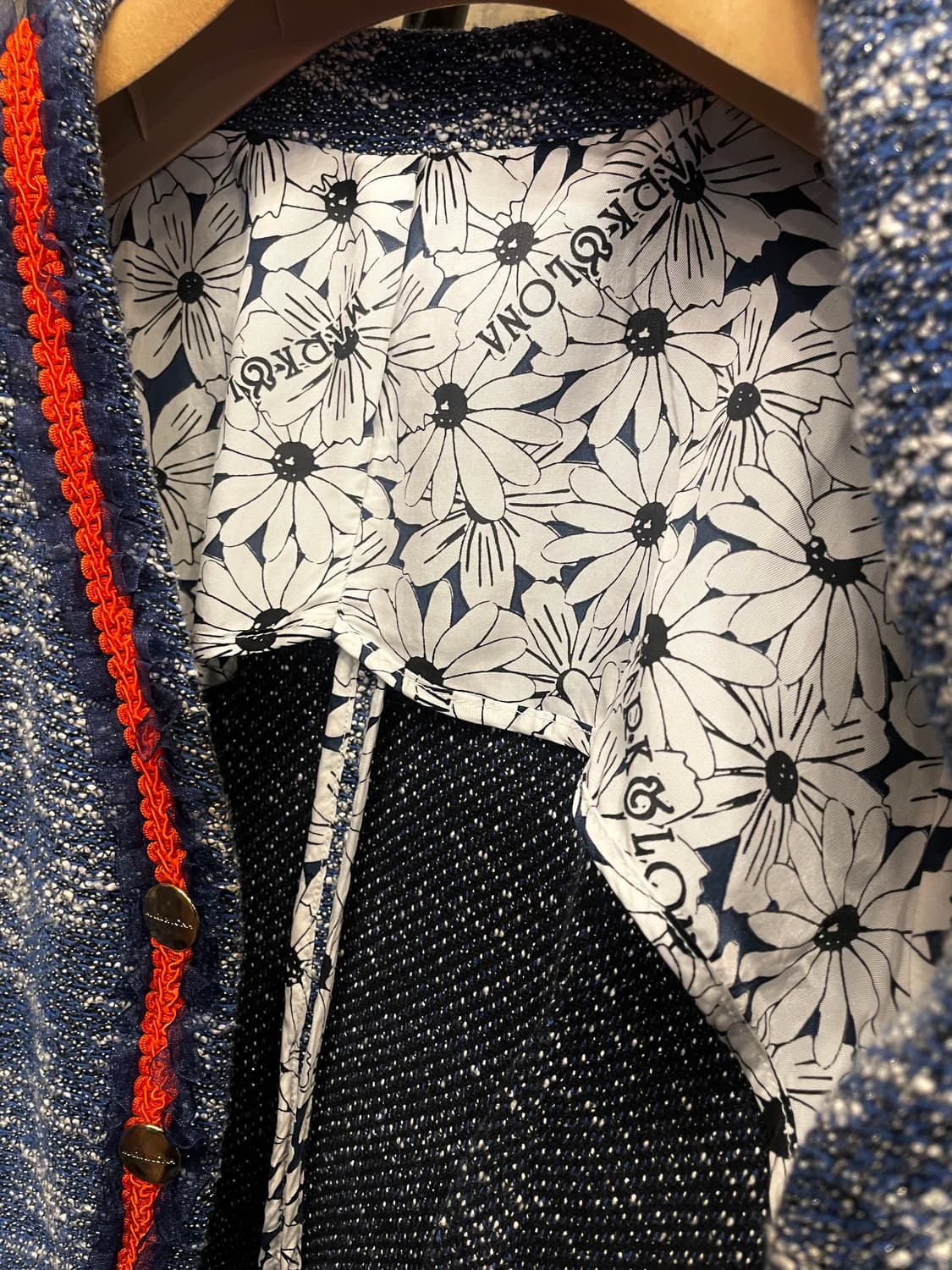 일본판)) 마크앤로나 트위드 자켓 55~66 상품이미지7