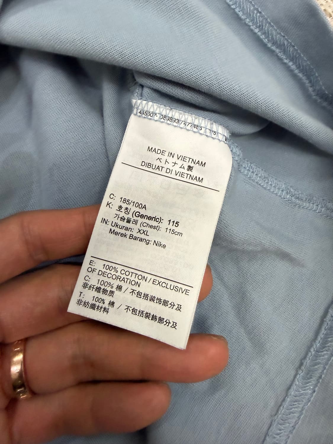 정품) 나이키 조던 자수로고 반팔티 XXL 상품이미지7