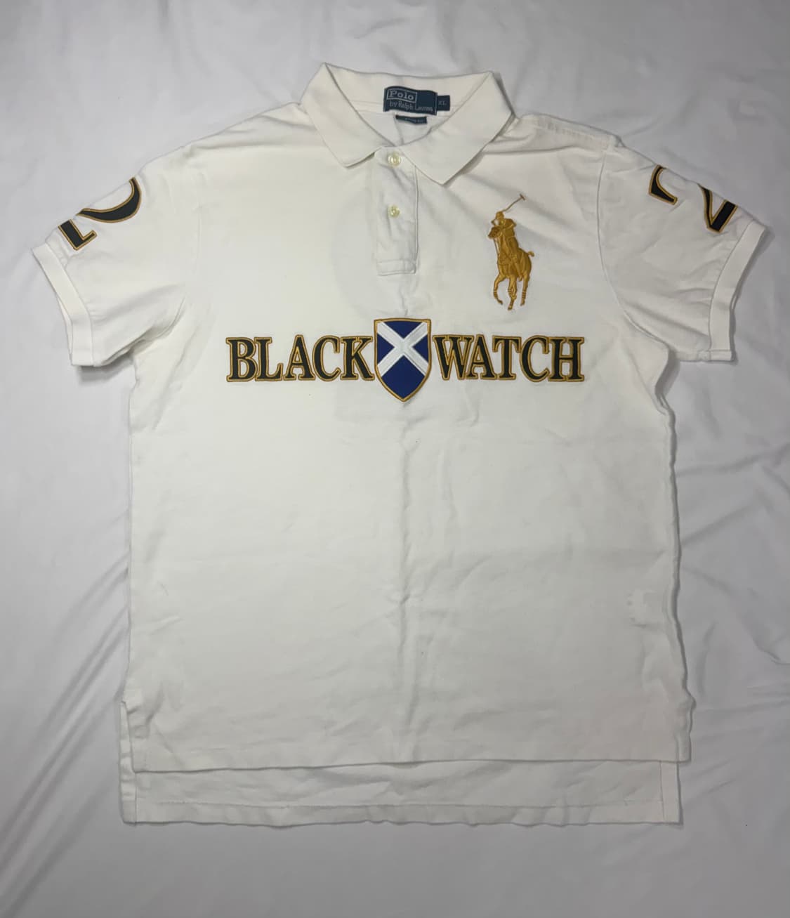 폴로 랄프로렌 빅포니 치프키프 블랙와치 카라티 상품이미지1