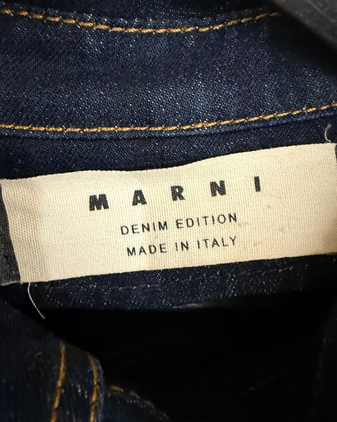 마르니 데님 에디션 라운드넥 코트  상품이미지7