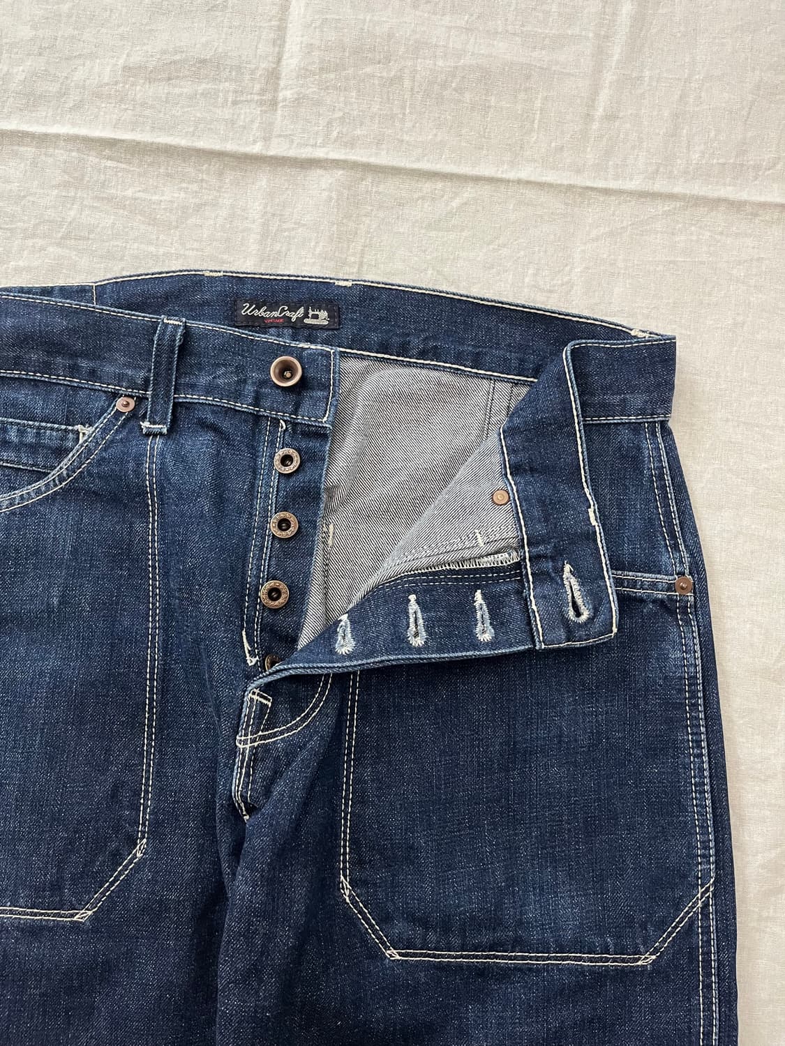 USA 빈티지 베이커 카펜터 데님 워크 팬츠 상품이미지5