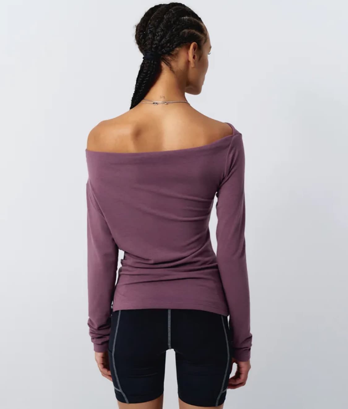 엘이이와이 OFF-SHOULDER SHRRING TOP 상품이미지5