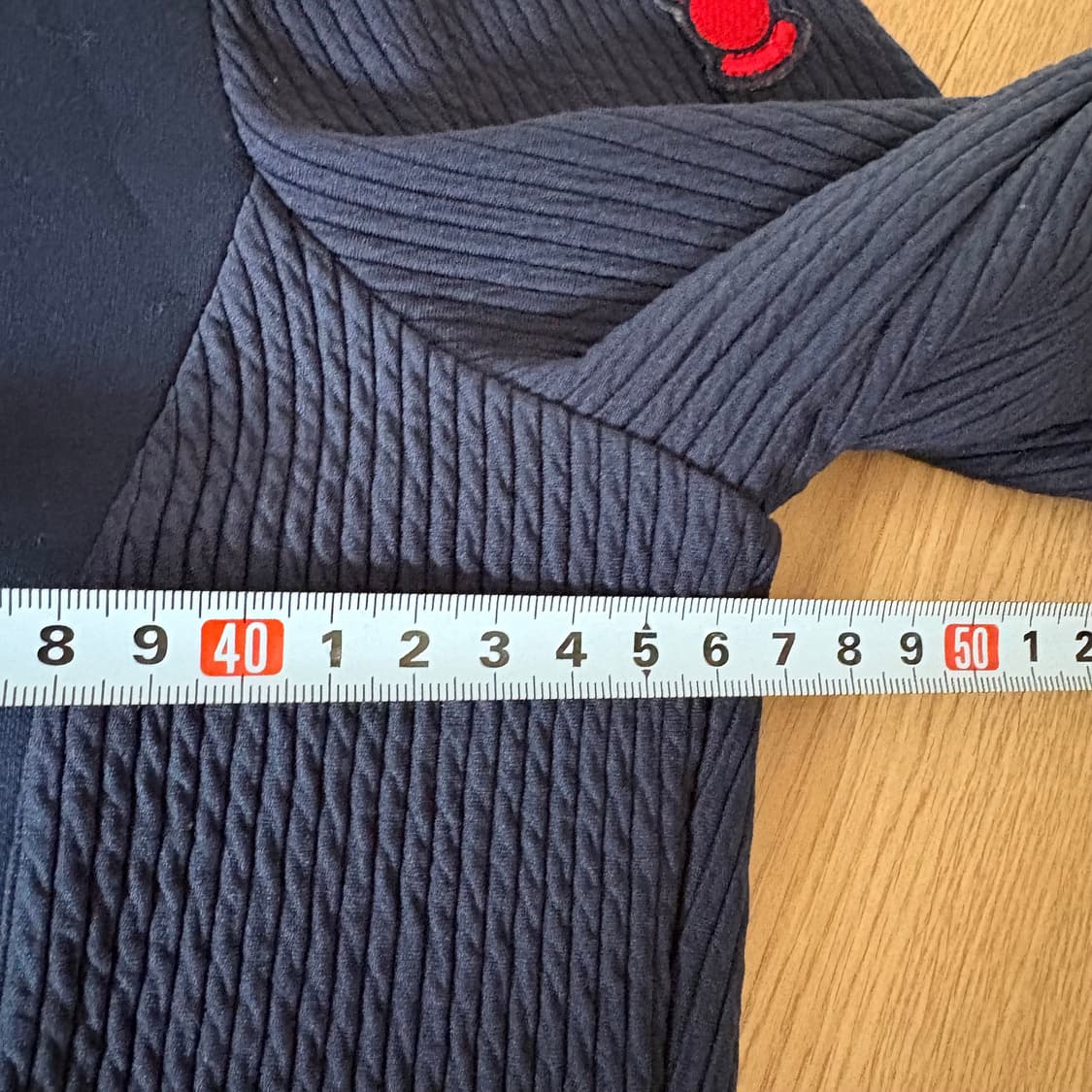 W.ANGLE 와이드앵글 블루종 점퍼 네이비 100 상품이미지10