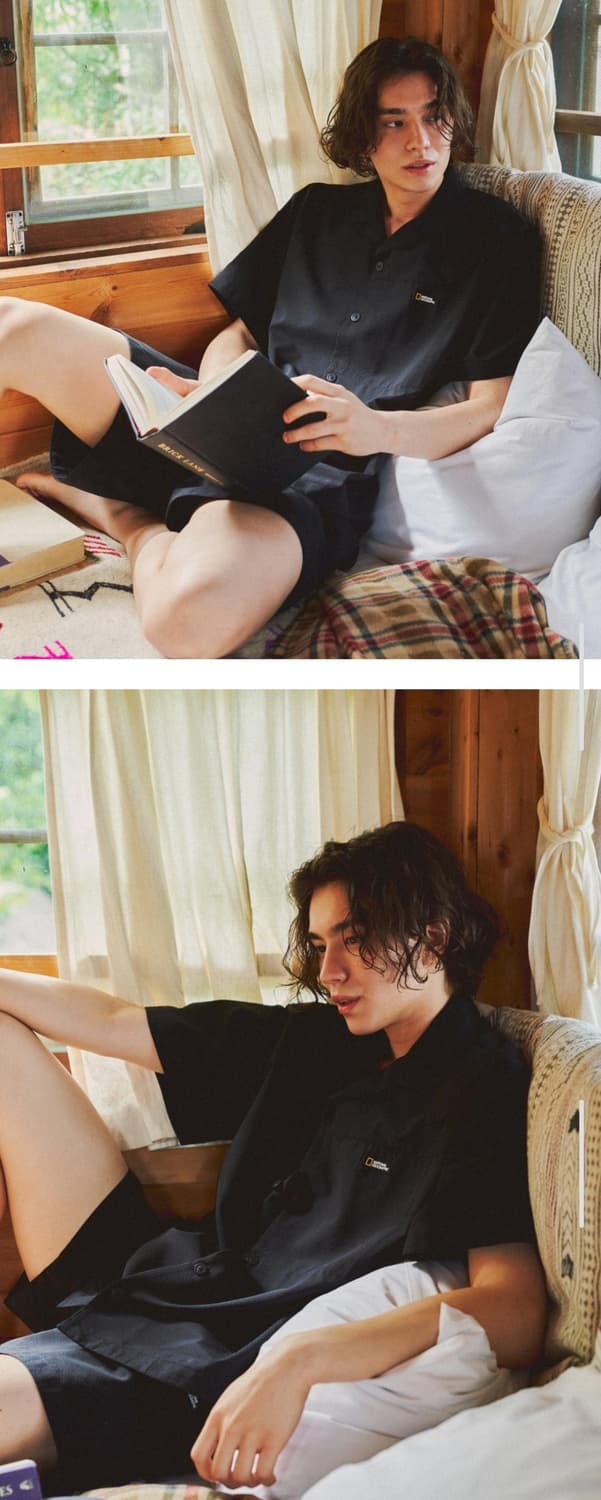 네셔널지오그래픽 시어서커 반팔 셔츠 자켓 상품이미지10