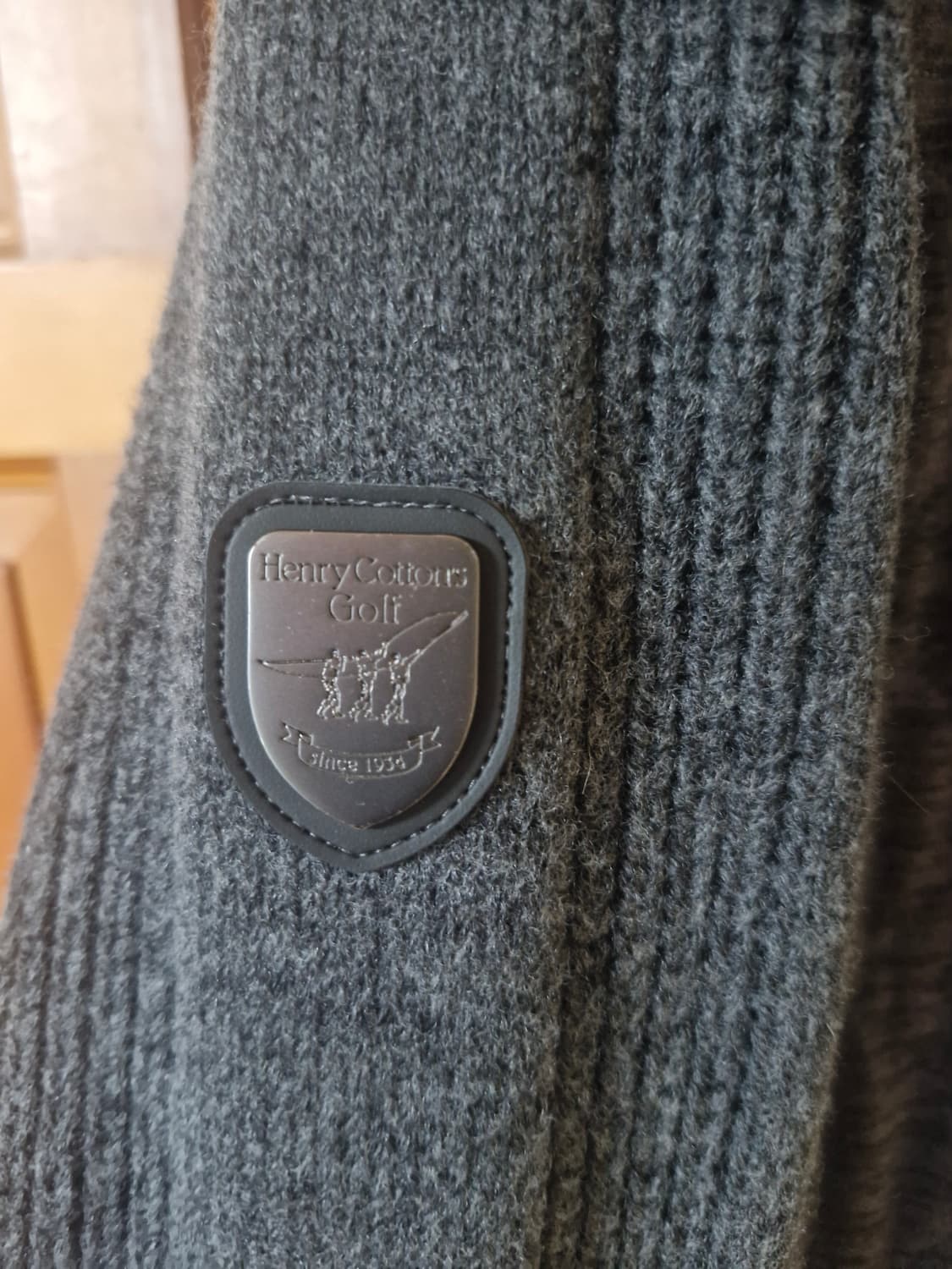 헨리코튼 골프 폴리충전재 겨울니트 집업 105 상품이미지4