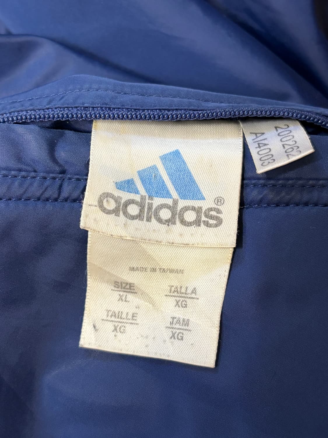 아디다스 리버시블 후드자켓 블루 상품이미지5