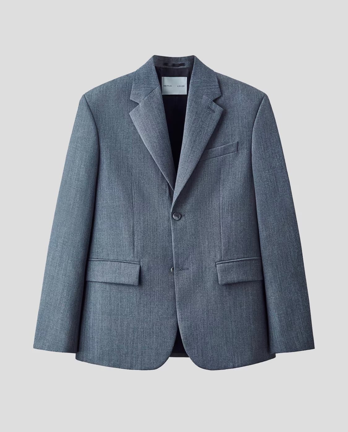 h&m 아뜰리에 25fw 와이드 싱글브레스티드 울블렌디드 재킷 52사이즈 상품이미지3