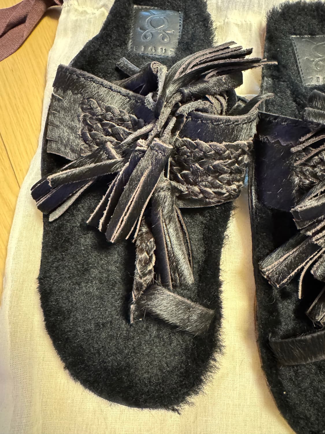 Figue 퍼 슬리퍼 eu36 상품이미지2