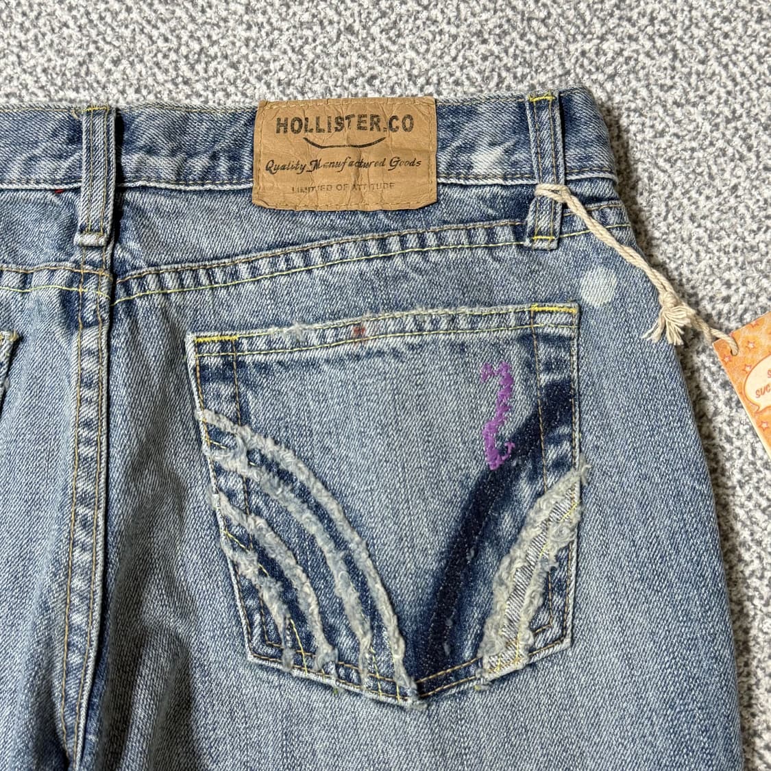 [택달린 새상품] 홀리스터 부츠컷 데님 여성용 상품이미지8