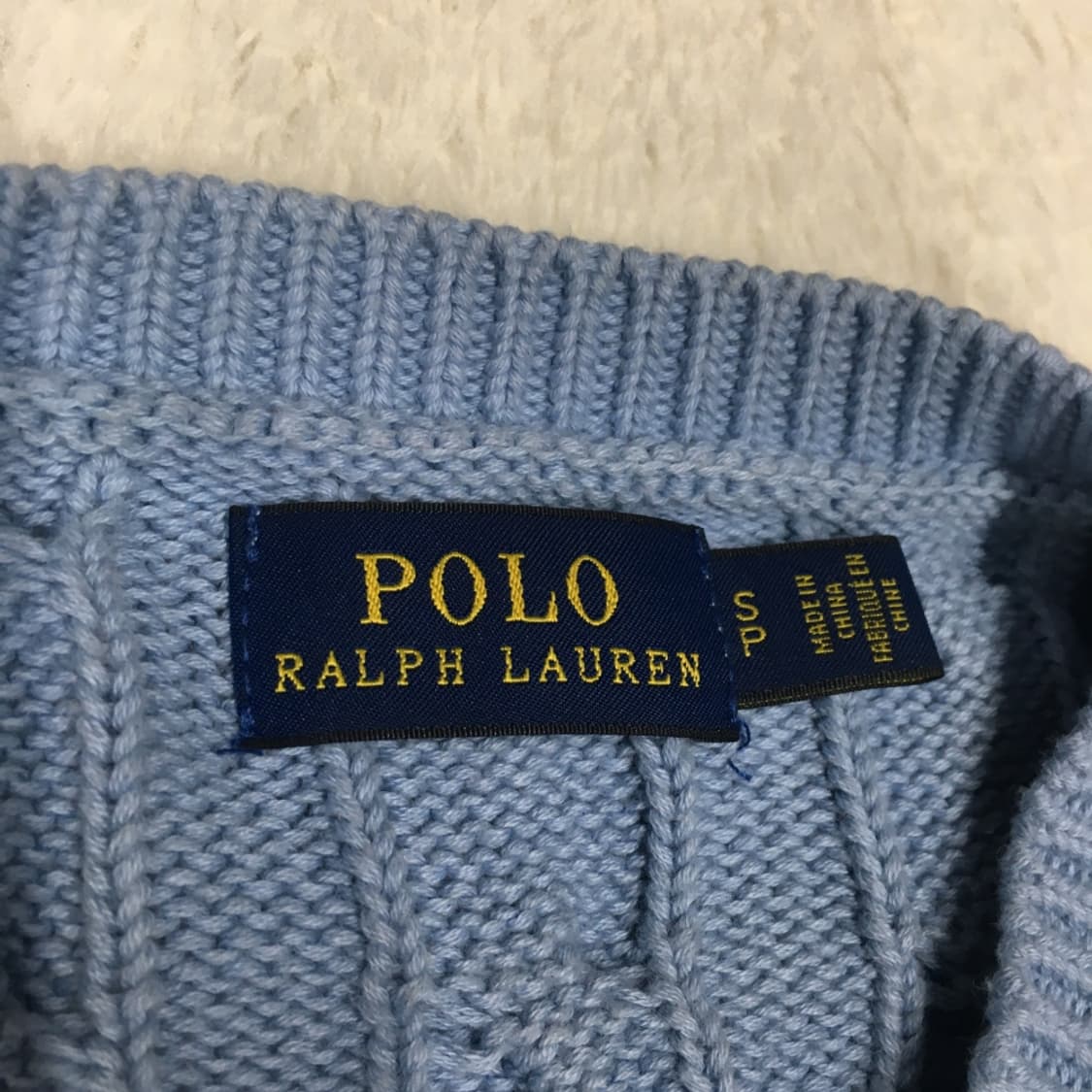 폴로 여성 꽈배기 니트가디건 DD16 상품이미지2