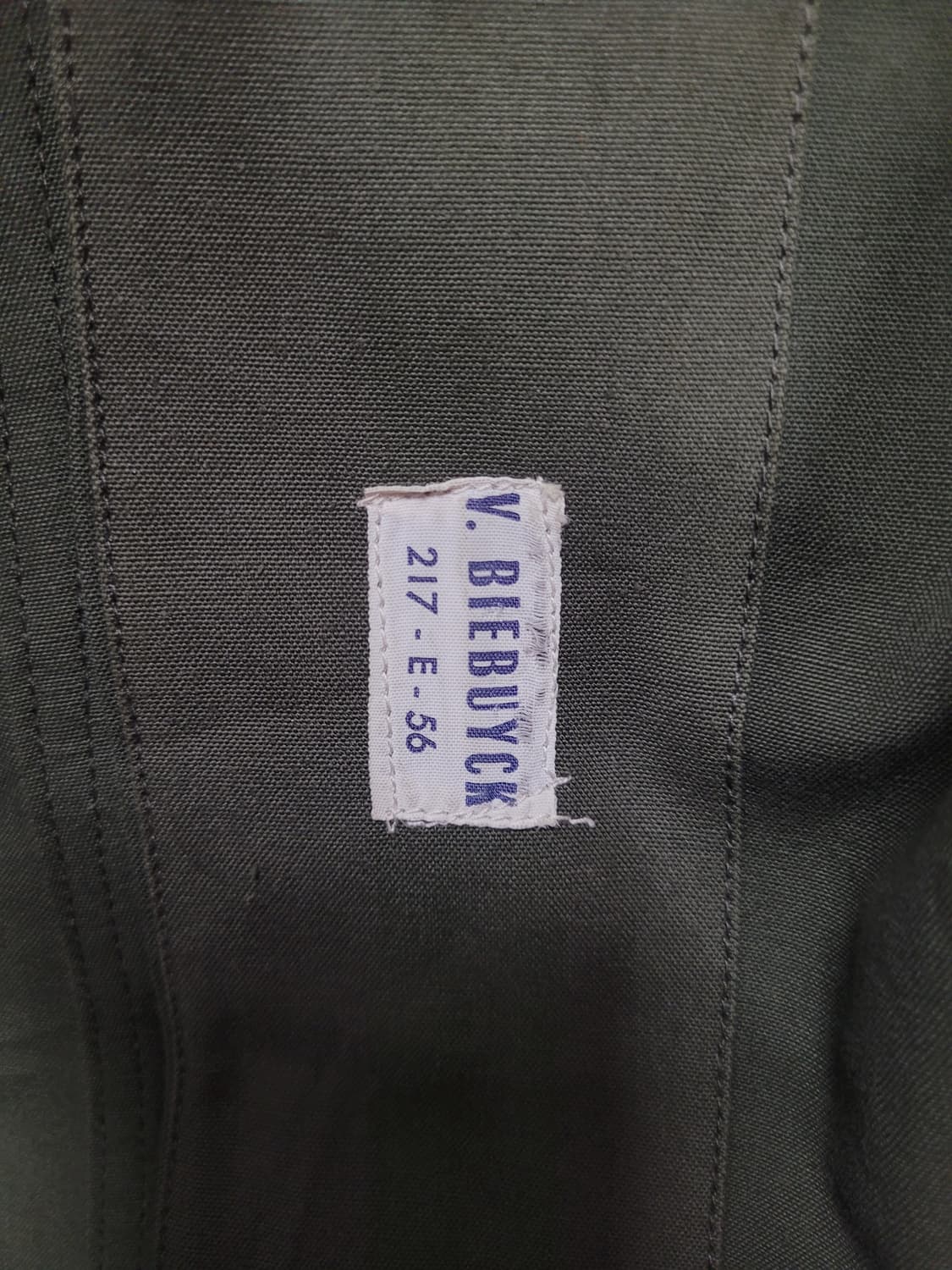 50-60s French Army
COTTON FROCK COAT 상품이미지5