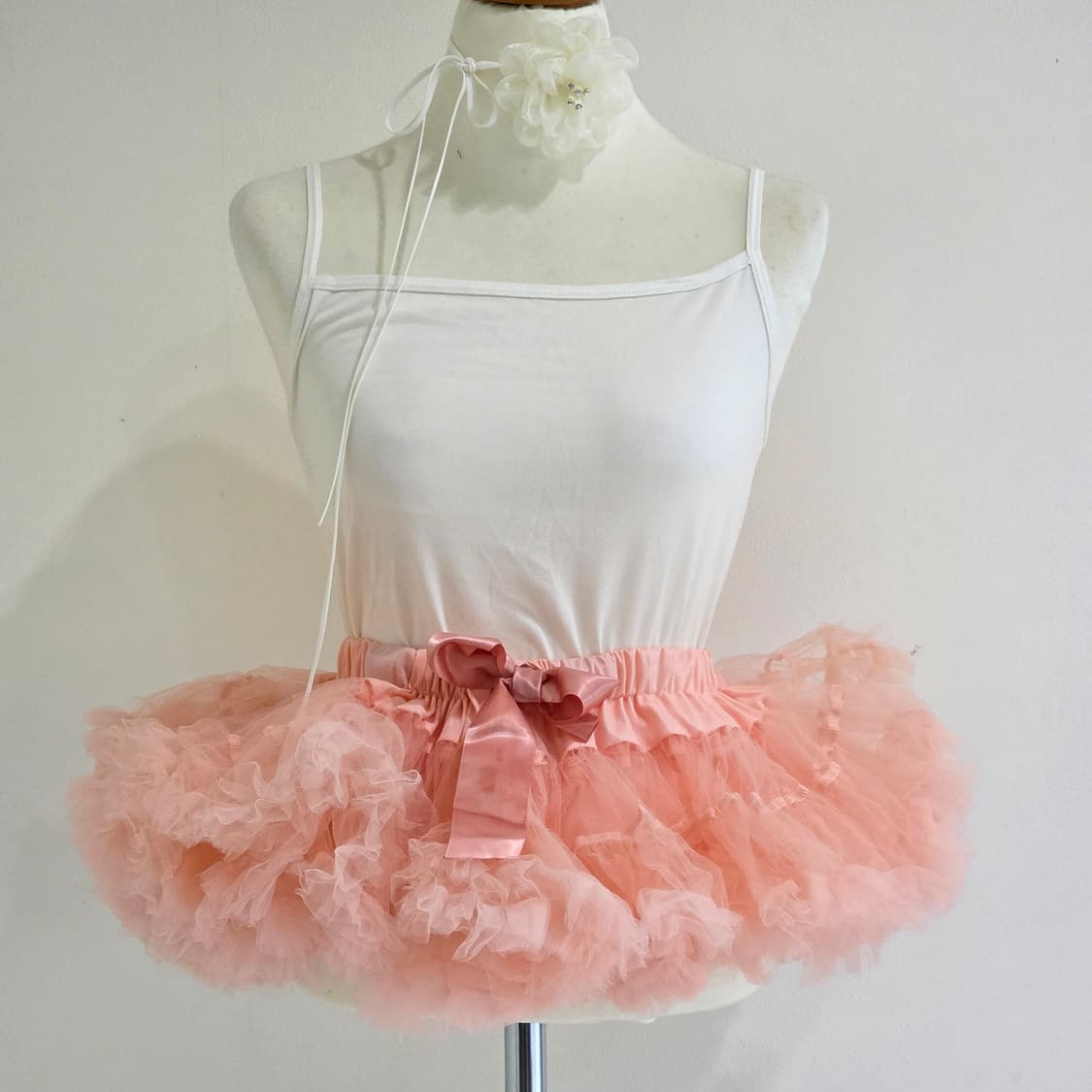 발레코어 핑크 캉캉 튜튜 로리타 스커트 상품이미지1