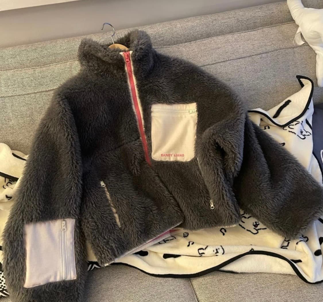 Sandy Liang 샌디리앙 플리스 자켓 XS 상품이미지1