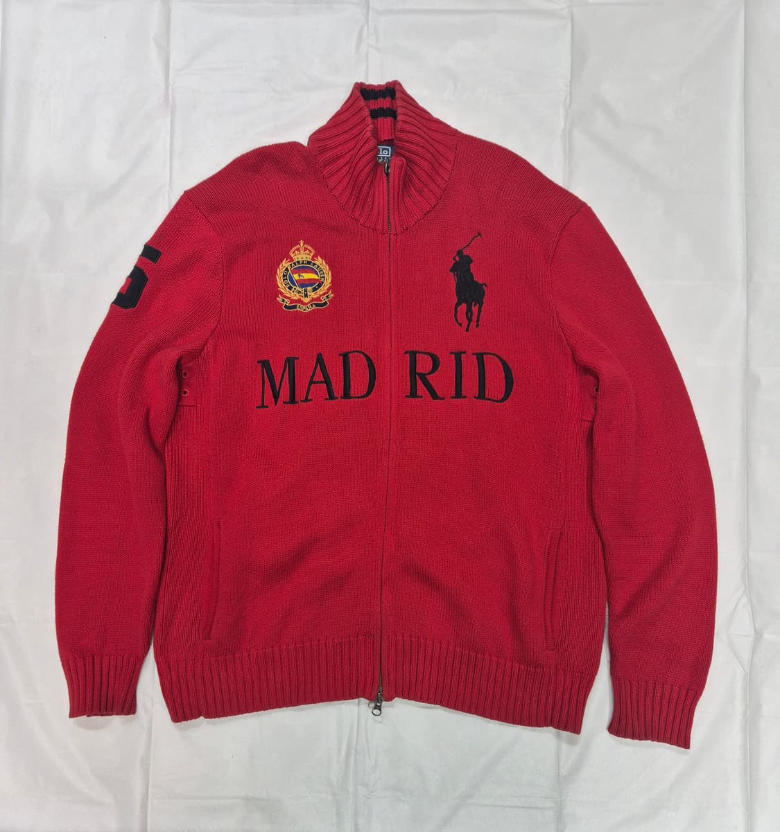 폴로 빅포니 니트집업 상품이미지1