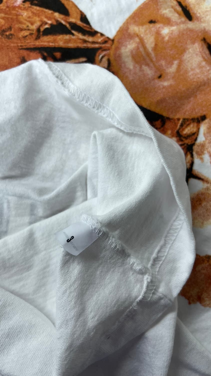 (새상품)이지 시즌9 WLM 화이트 티셔츠 3사이즈 상품이미지3