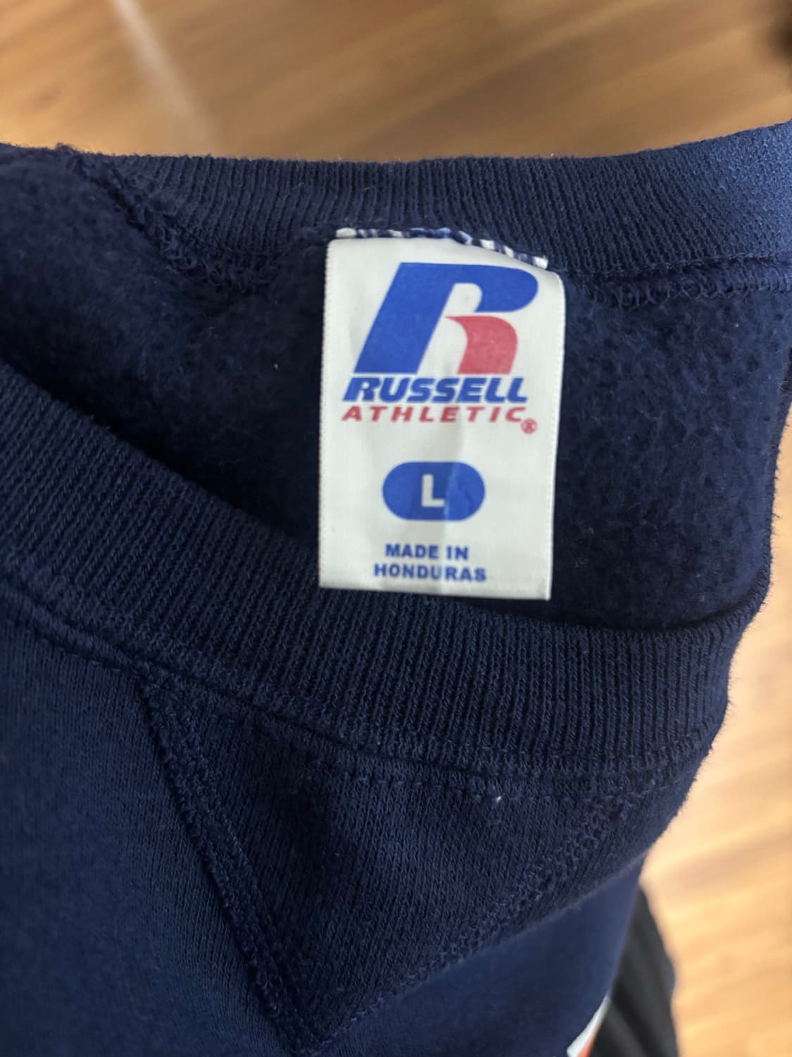 러셀 네이비색 사이즈 L 상품이미지3
