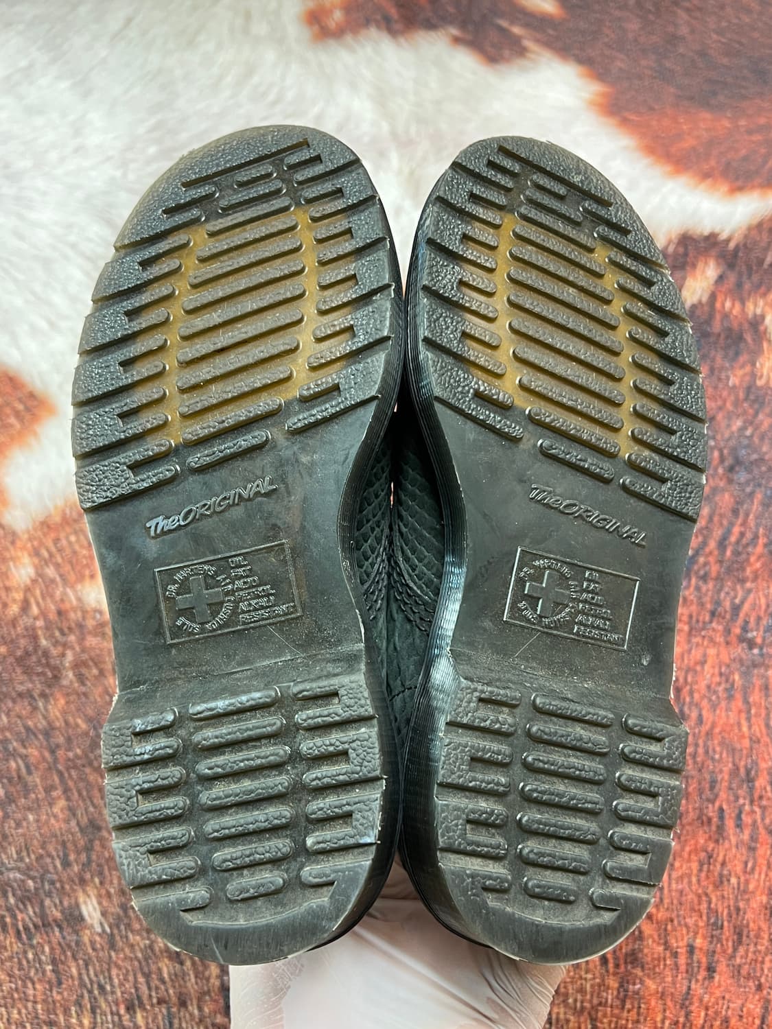 [235] 닥터마틴 1460 뱀피 패턴 워커 상품이미지6