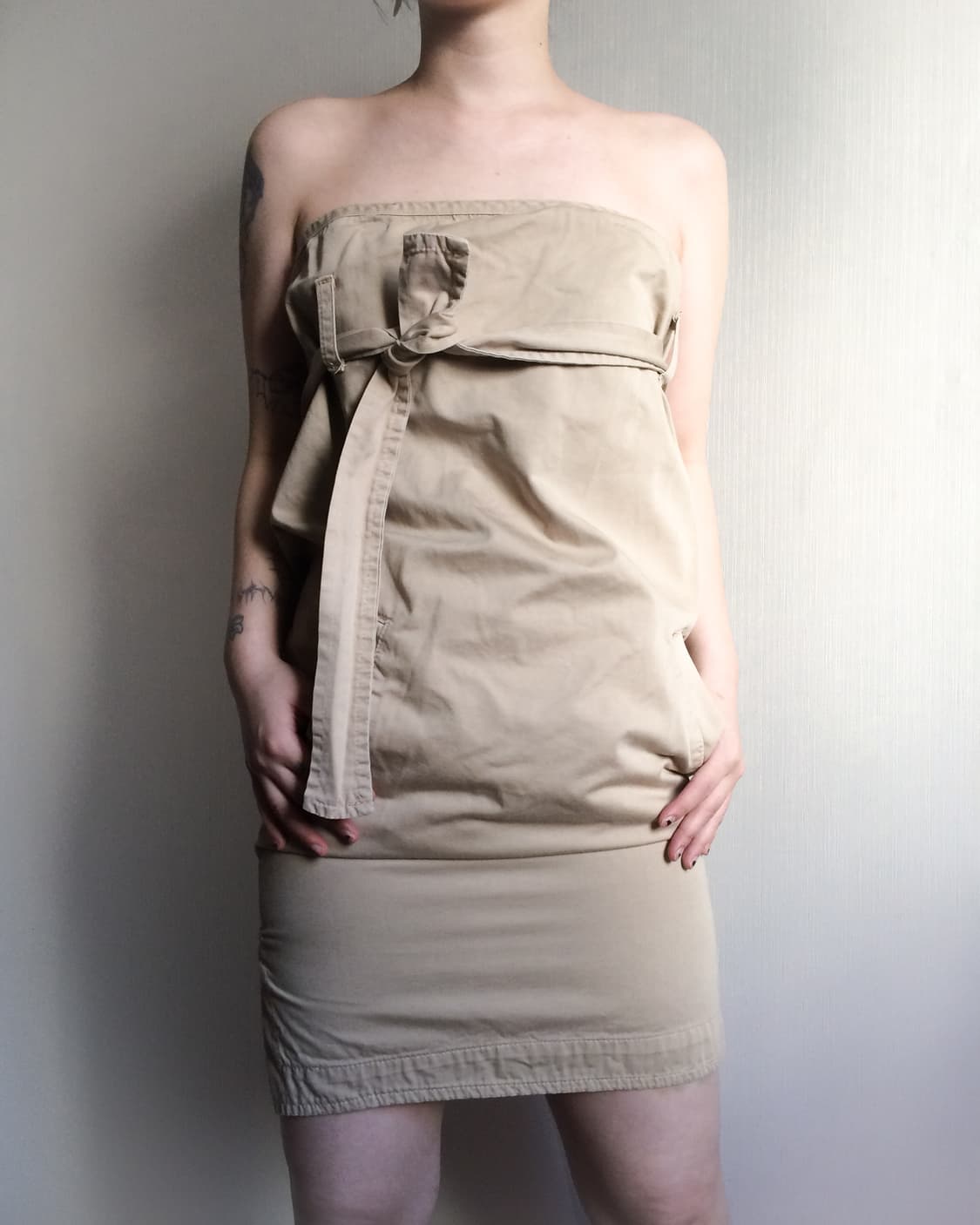 Dsquared2 tied tube top onepiece 상품이미지3