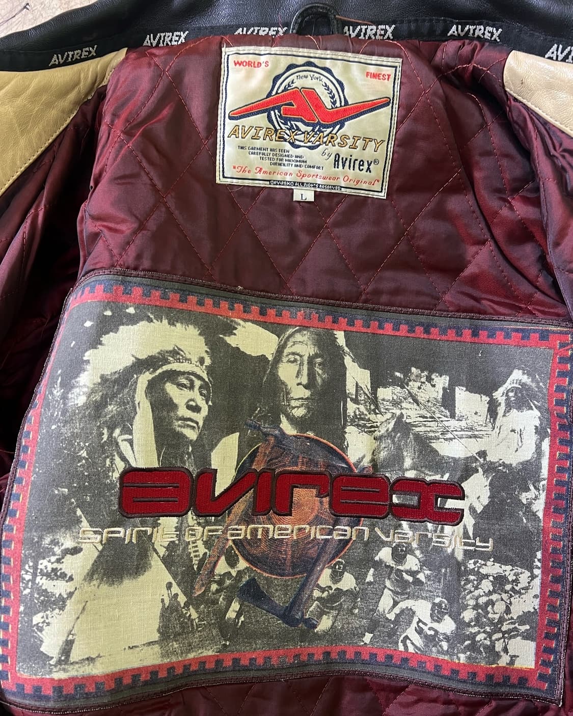 아비렉스 드래곤 가죽자켓 상품이미지5