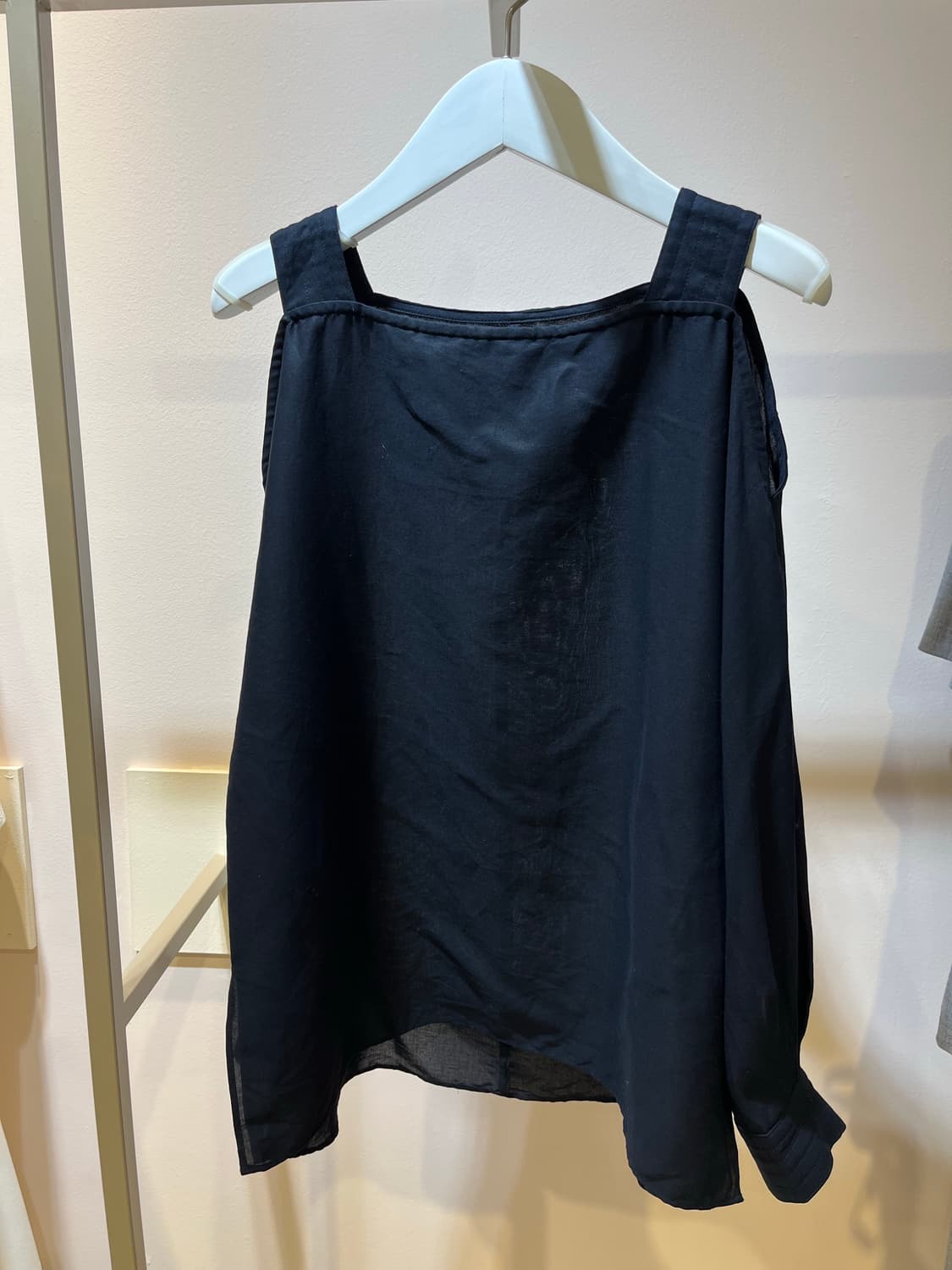 일본 숄더 트임블라우스 상품이미지1