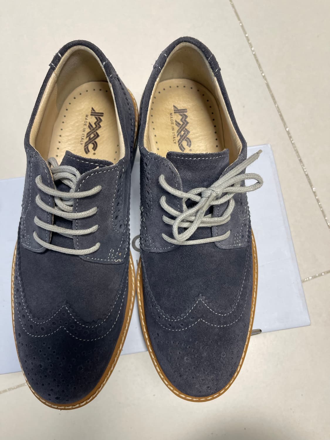 이탈리아 브랜드 아이맥(IMAC)윙팁 더비 40(250) 상품이미지1