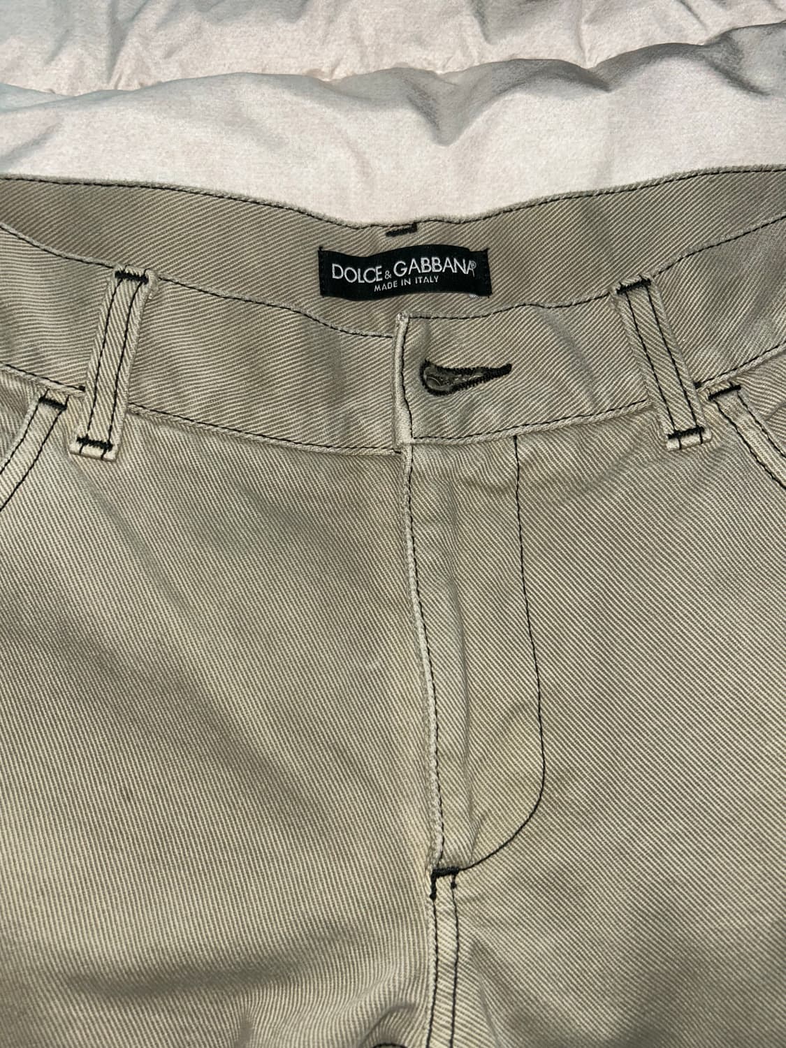 돌체앤가바나 치노팬츠 베이지 상품이미지2