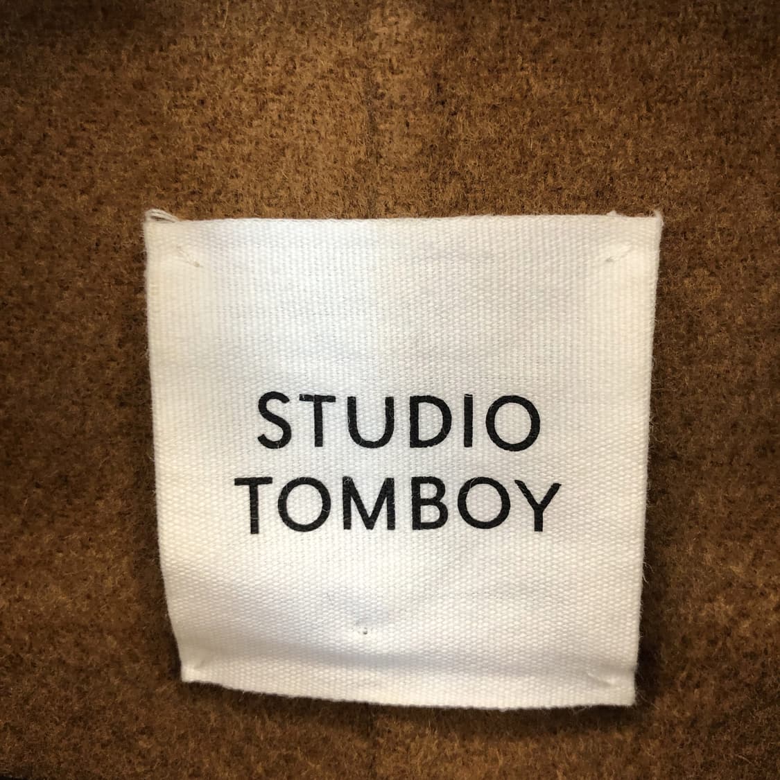 스튜디오톰보이 캐시미어 싱글 오버코트 85-92-160 상품이미지4