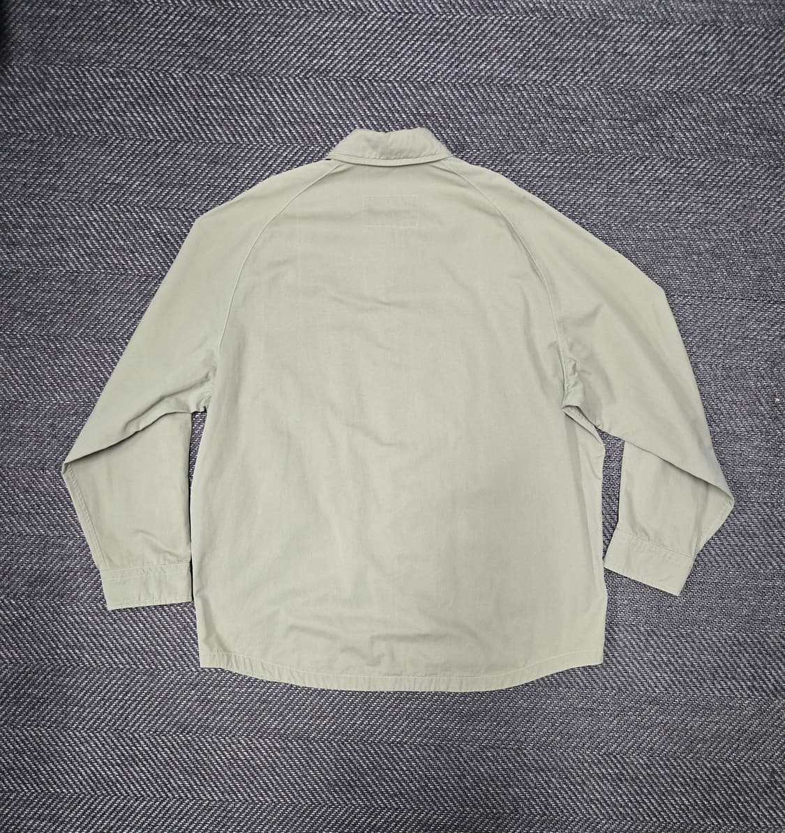 커스텀멜로우 라글란 셔츠 자켓 상품이미지3