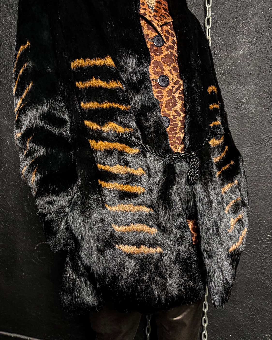 Real Rex Rabbit Fur Pattern Jacket 상품이미지3