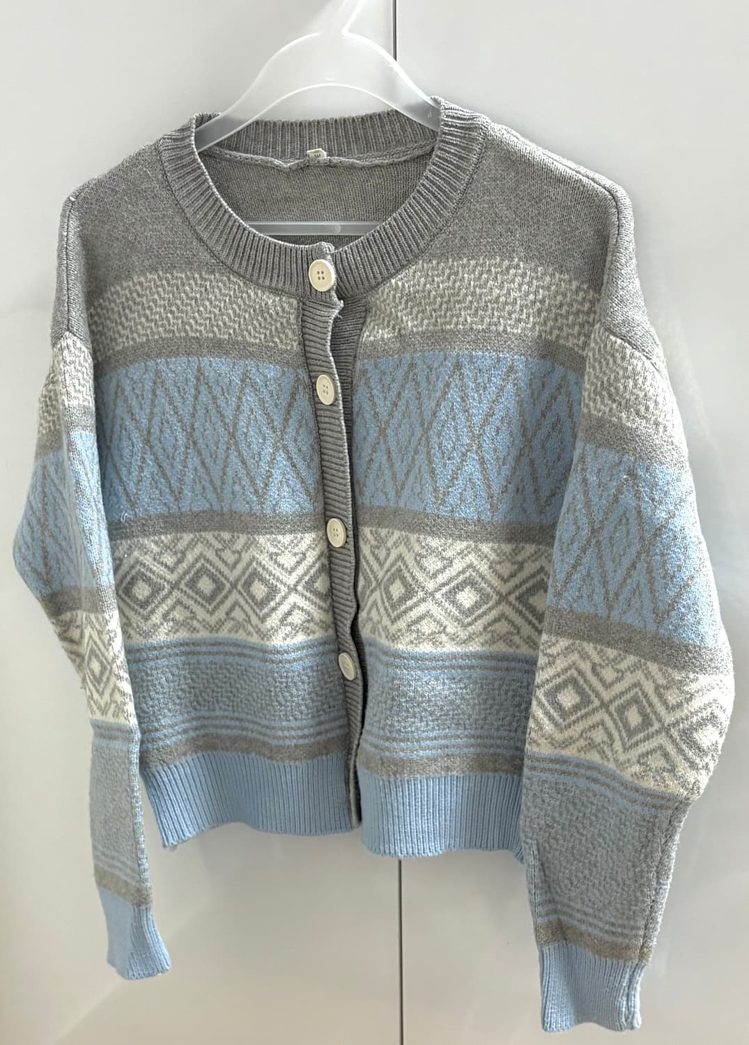 빈티지 패턴 니트 상품이미지1