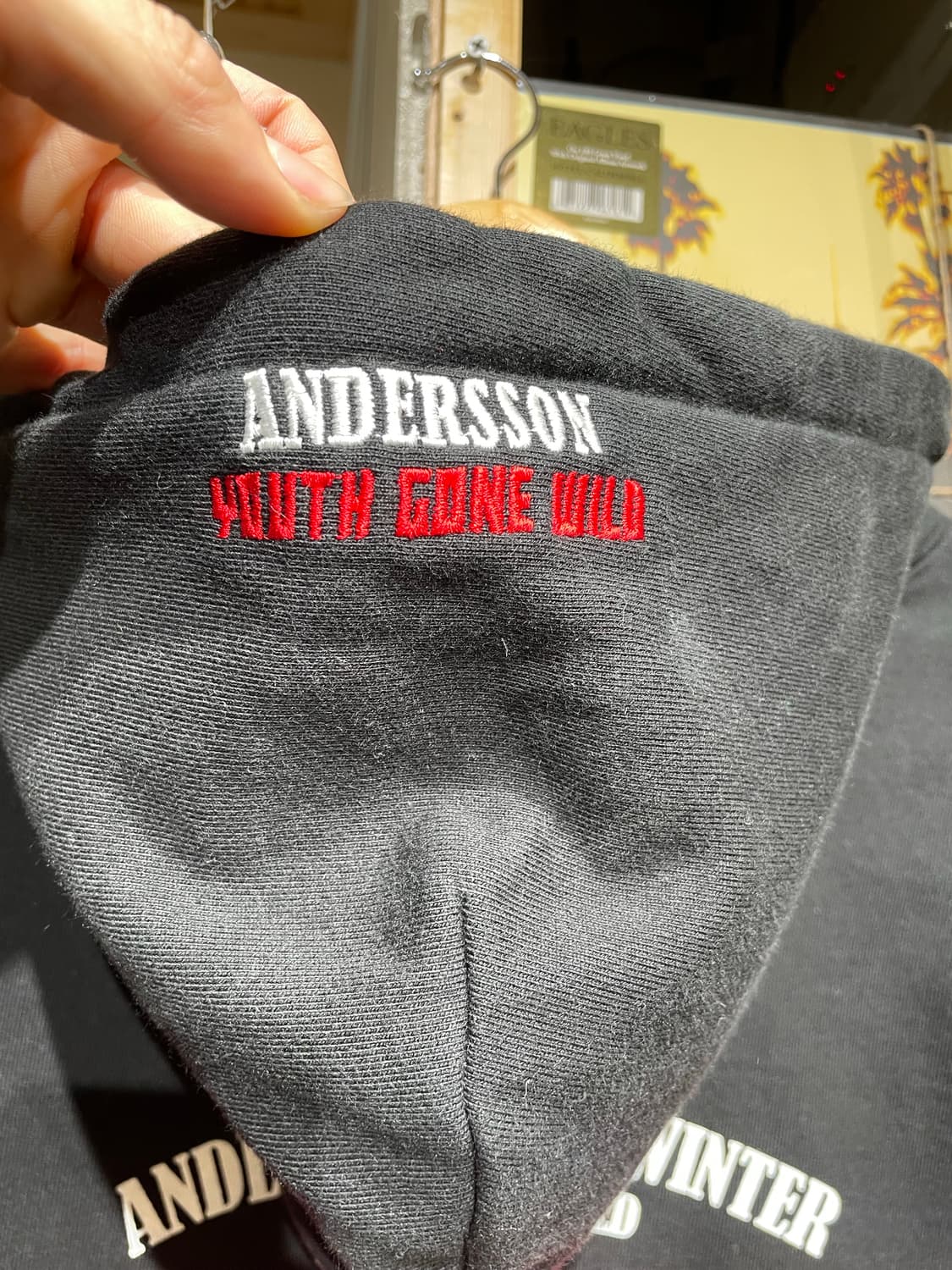 앤더슨벨 크래픽 후드티  상품이미지6